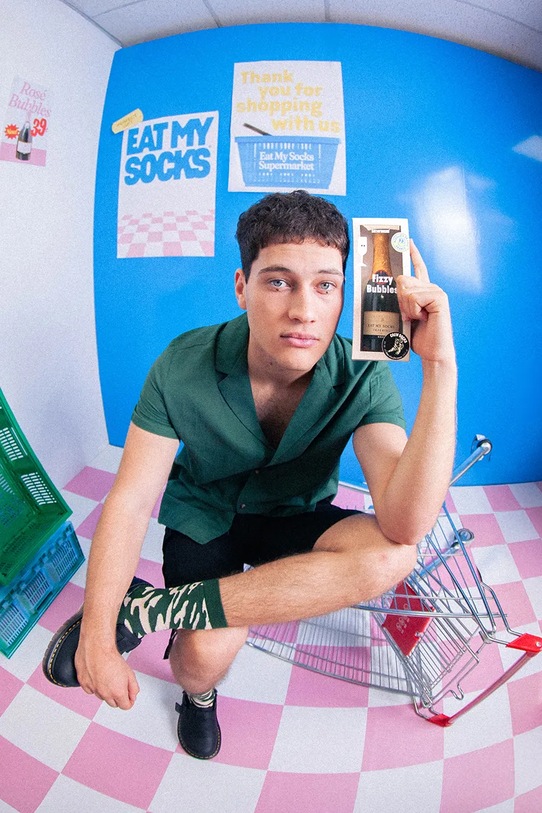 Eat My Socks șosete Fizzy Bubbles EMSNOCFIBU multicolor