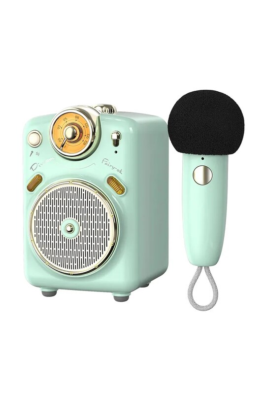 Divoom głośnik bezprzewodowy i mikrofon Karaoke Fairy OK turkusowy 90100058241