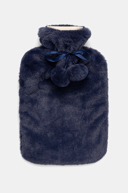 Aroma Home termofor Faux Fur Hot Water Bottle granatowy AH0331NY