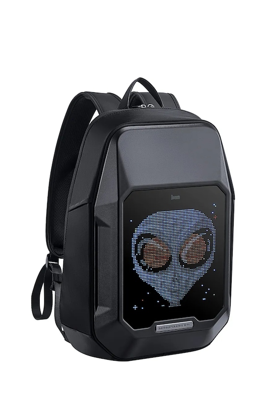 Batoh s displejom pixel art Divoom Cyberbag čierna 90100058245