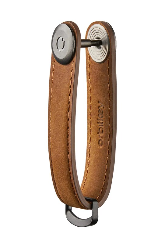 Orbitkey etui na klucze Crazy Horse 8,5 cm CHLO.2.CBCBGM brązowy AA00