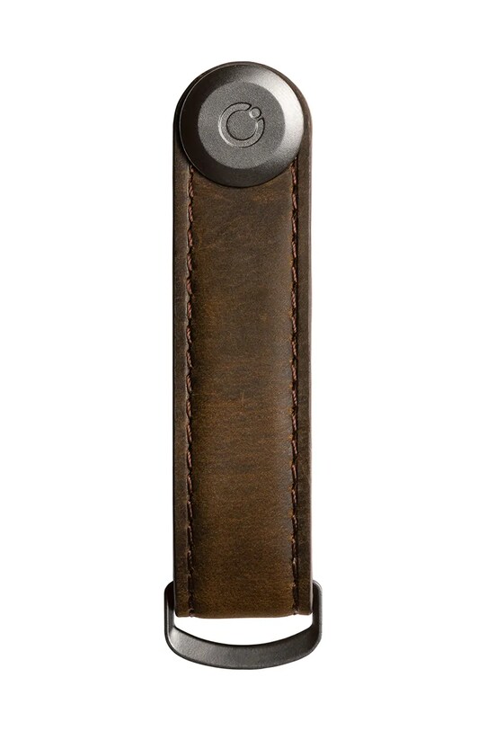 Orbitkey etui na klucze Crazy-Horse 8,5 cm brązowy CHLO.2.OBOBGM