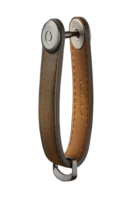Orbitkey cutie de chei Crazy-Horse 8,5 cm CHLO.2.OBOBGM maro AA00