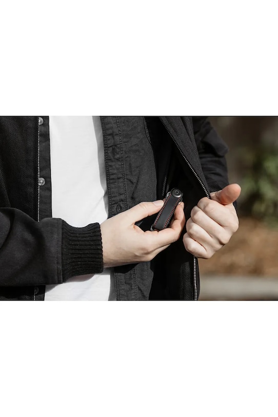 Чехол для ключей Orbitkey Crazy-Horse 8,5 cm CHLO.2.OBRDBK