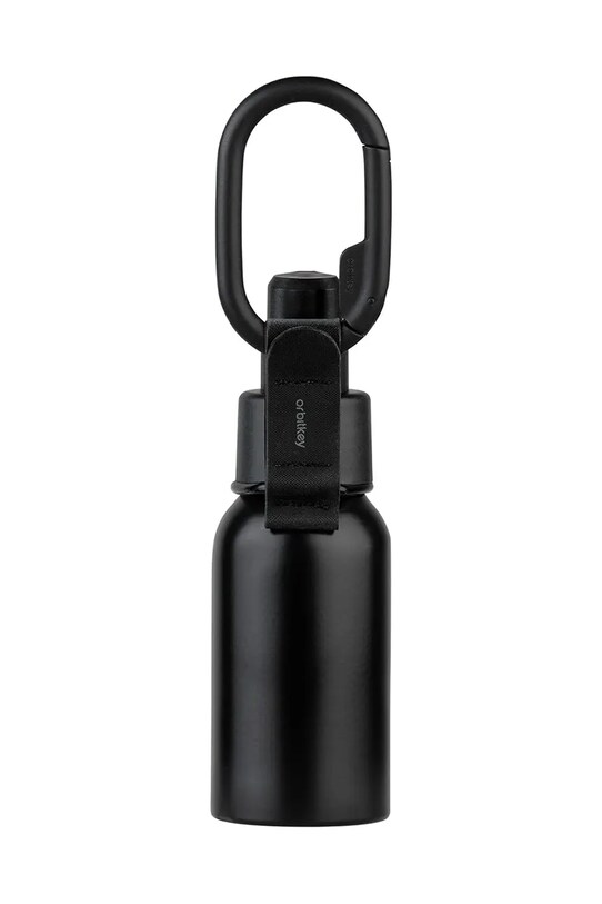 Lifestyle Orbitkey brelok z butelką na płyn dezynfekcyjny Clip-on Refillable Bottle 50 ml HRB2.BLK.106 czarny