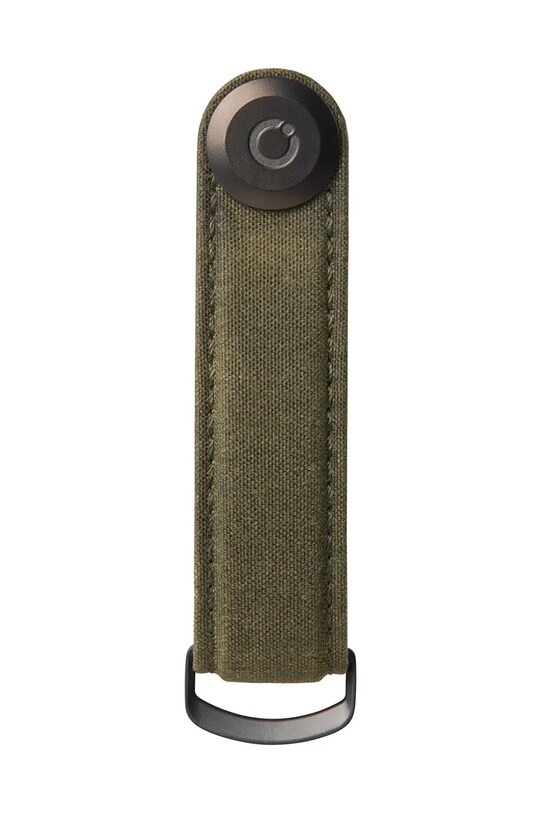 Orbitkey etui na klucze Waxed Canvas 8,5 cm zielony KWC2.KGN.107