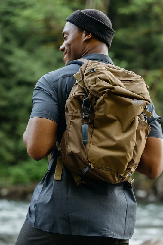 Obal na klíče Orbitkey Waxed Canvas 8,5 cm KWC2.NVB.107 modrá