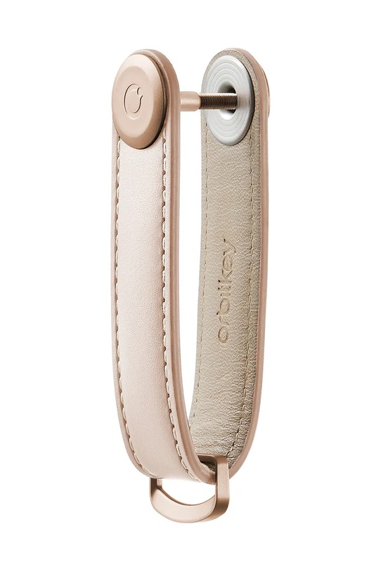 Lifestyle Orbitkey etui na klucze Leather Blus 8,5 cm LTHO.2.BHBHRG beżowy