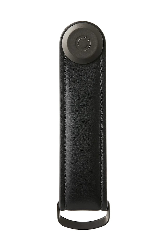 Orbitkey etui na klucze Leather Black 8,5 cm LTHO.2.BKBKBK czarny AA00