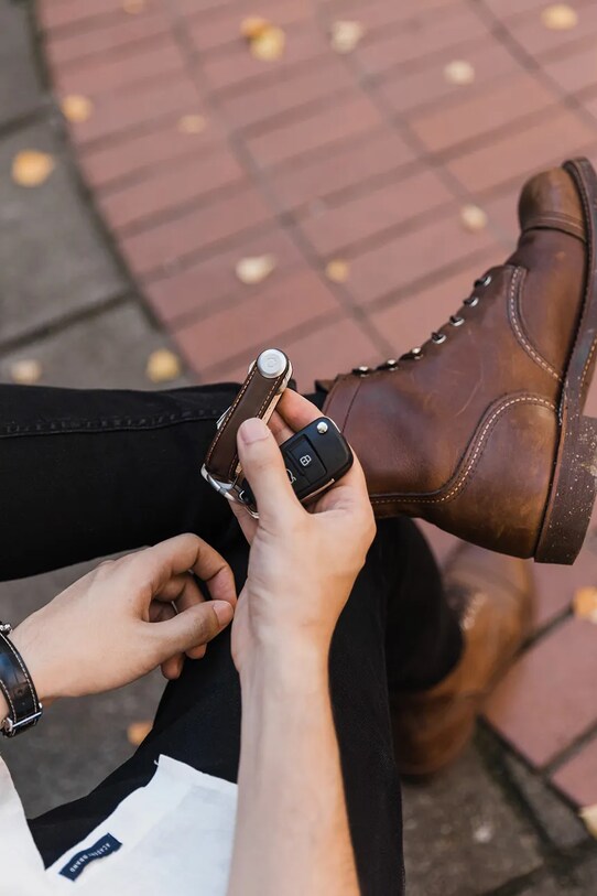 Чохол для ключів Orbitkey Leather Espresso 8,5 cm LTHO.2.ESBR коричневий