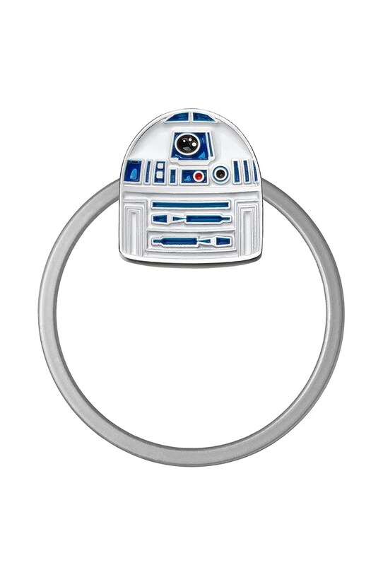 Orbitkey pierścień do kluczy Ring v2 x Star Wars™ szary PRN2.R2D.505
