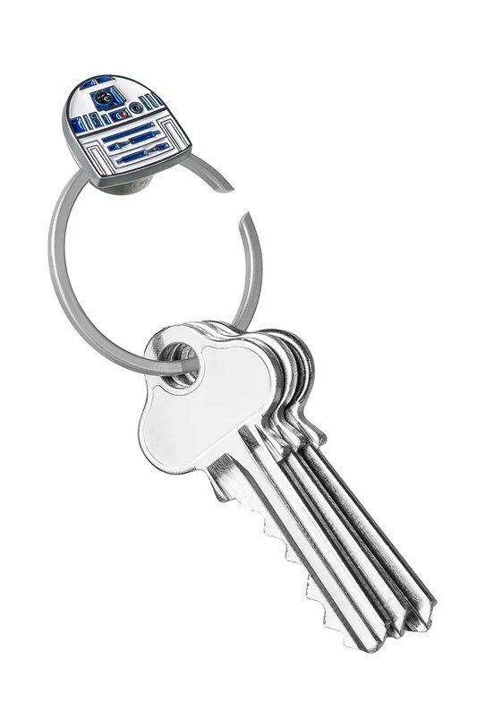 Lifestyle Orbitkey pierścień do kluczy Ring v2 x Star Wars™ PRN2.R2D.505 szary