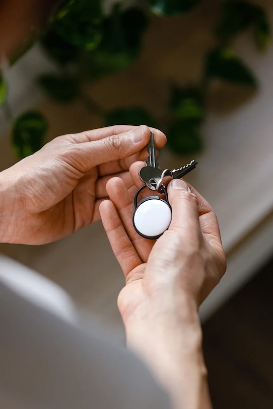 Kľúčenka Orbitkey Slim Case for AirTag 12,5 cm. TACA.BLK.104