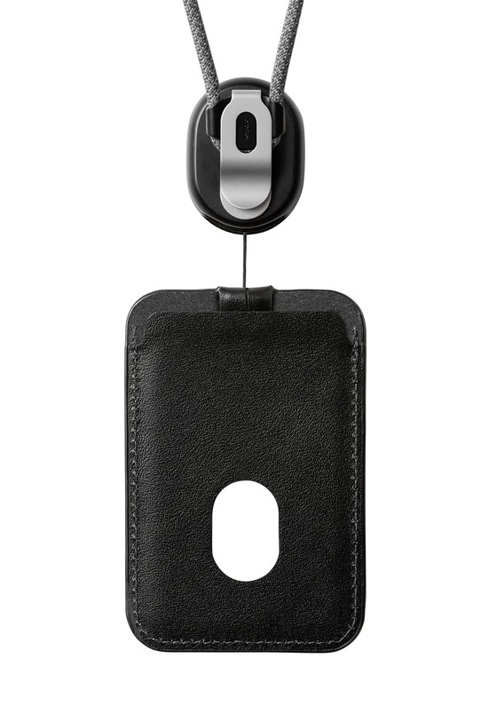 Orbitkey uchwyt do karty id ze smyczą Card Holder 56 cm WCLA.BLK.202 czarny AA00