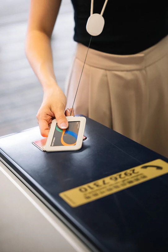 Orbitkey suport pentru carte de identitate cu șnur Card Holder 56 x 7 x 0,4 cm WCLA.STO.202