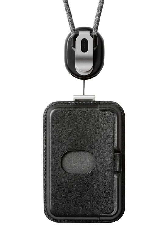 Orbitkey uchwyt do karty id ze smyczą Card Holder Pro 56 x 7 x 0,9 cm WCPA.BLK.202 czarny AA00