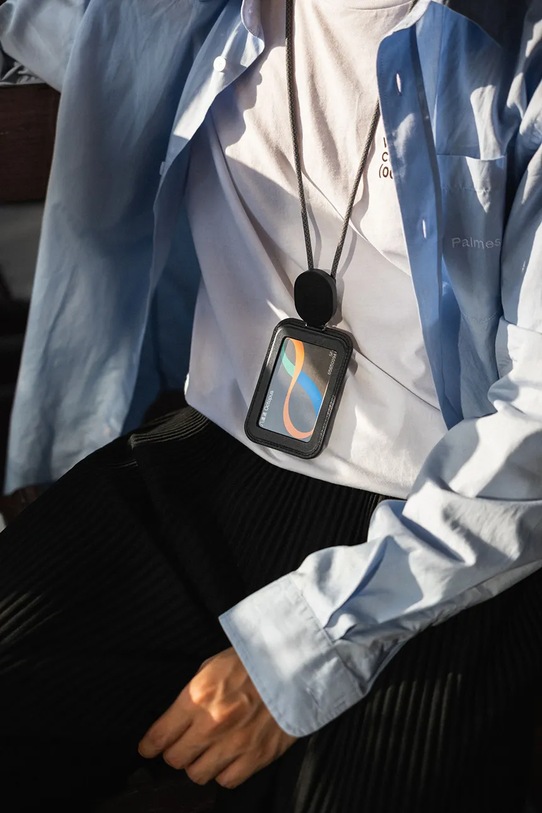 Puzdro na identifikačnú kartu so šnúrkou na krk Orbitkey Card Holder Pro 56 x 7 x 0,9 cm WCPA.STO.202