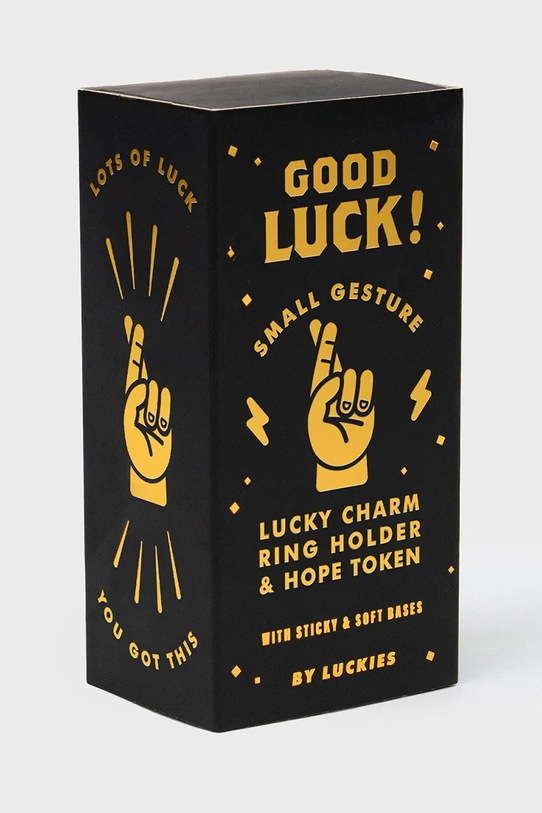 Luckies of London figurka dekoracyjna Good Luck 3 x 4,8 x 8,9 cm LK.LUKGOLU żółty AA00