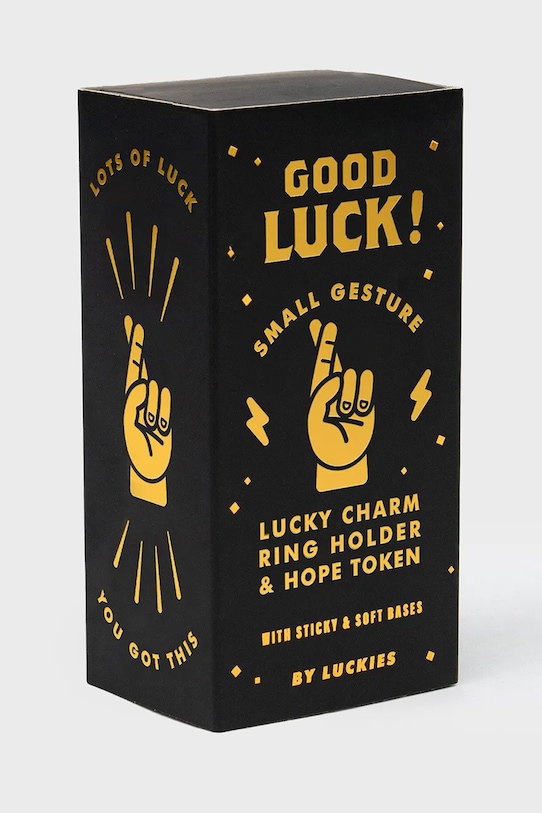 Декоративна фігурка Luckies of London Good Luck 3 x 4,8 x 8,9 cm LK.LUKGOLU жовтий AA00