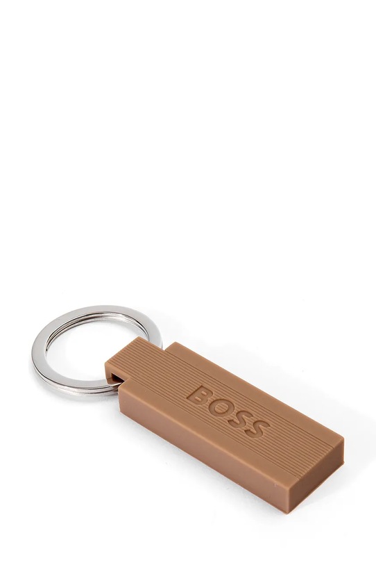 BOSS brelok do kluczy Edge Iconic Camel HAK421X brązowy AA00