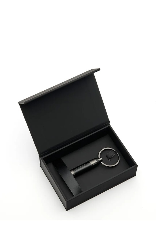 BOSS breloc Rive Gun gri HAK443D