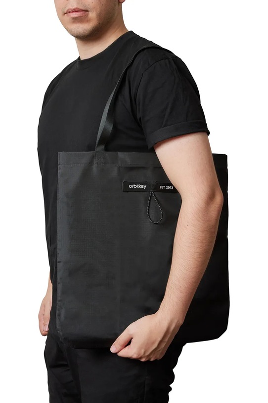 Orbitkey torba na zakupy BTF1.BLK.109 czarny