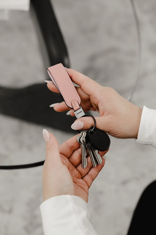 Orbitkey brelok do kluczy różowy PLK1.CCY.101