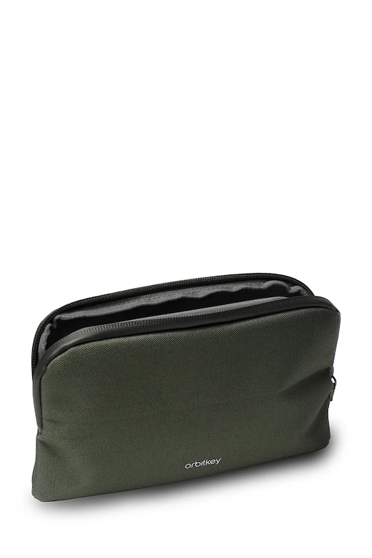 Orbitkey organizer biurowy podróżny Desk Pouch 22 x 12 x 5 cm zielony WDP1.OLV.109