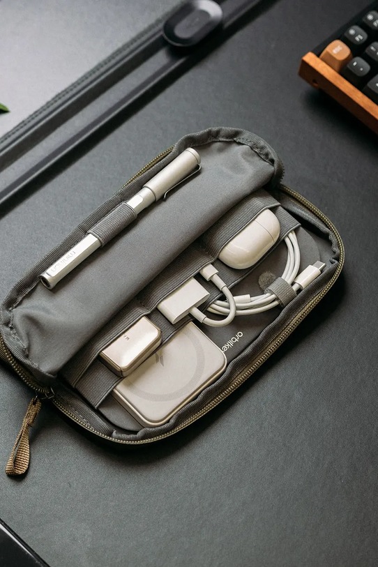 Дорожній органайзер 2в1 Orbitkey Tech Pouch 23 x 14 x 8 cm WTP1.OLV.109