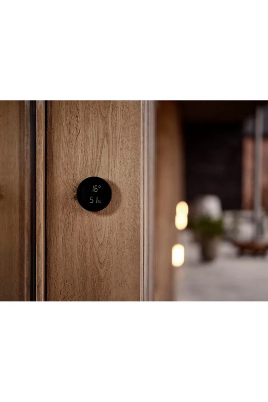 Jacob Jensen czujnik temperatury i wilgotności Sensor Climate 11,5 x 5 cm 34198. czarny