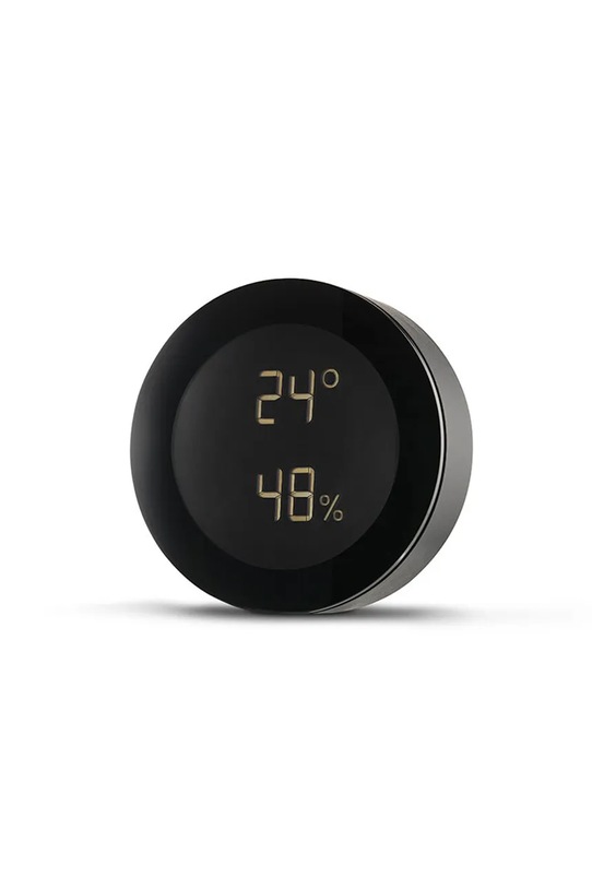 Jacob Jensen czujnik temperatury i wilgotności Sensor Climate 11,5 x 5 cm 34198. czarny AA00