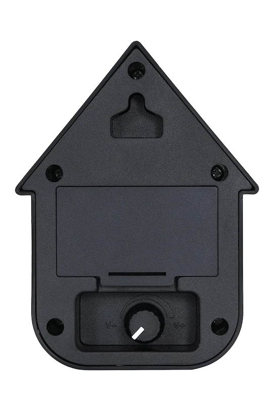 Lifestyle Karlsson zegar ścienny z kukułką Modern Cuckoo 11,5 x 7,5 cm KA6095BK czarny