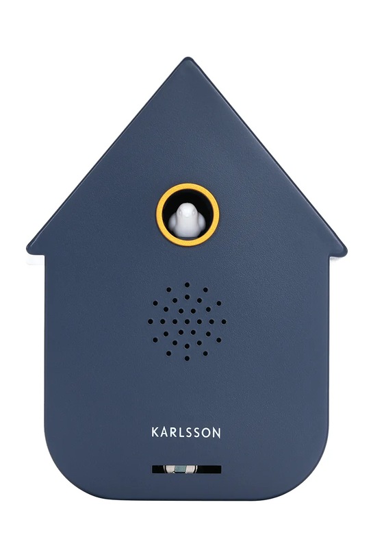 Karlsson zegar z kukułką Modern Cuckoo 11,5 x 7,5 cm granatowy KA6095DB