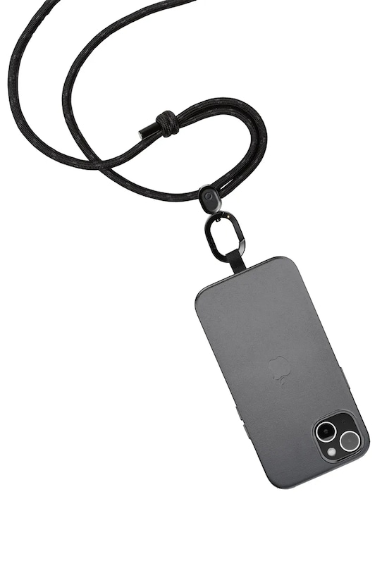 Lifestyle Orbitkey pasek do telefonu z materiału tekstylnego EPS1.BLK.111 czarny