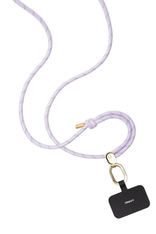 Orbitkey pasek do telefonu z materiału tekstylnego EPS1.LIL.111 fioletowy AA00