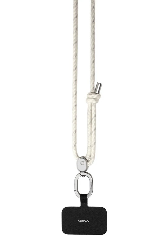 Orbitkey pasek do telefonu z materiału tekstylnego szary EPS1.STO.111