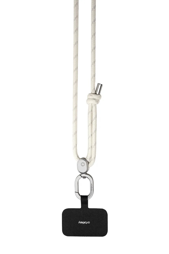 Orbitkey pasek do telefonu z materiału tekstylnego szary EPS1.STO.111