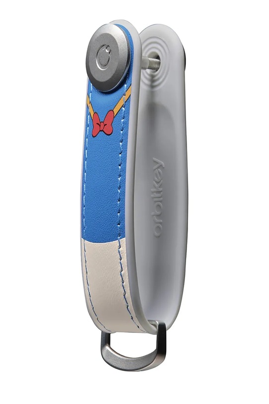 Orbitkey organizer na klucze ze skóry naturalnej Donald Duck multicolor GHL3.DDK.509