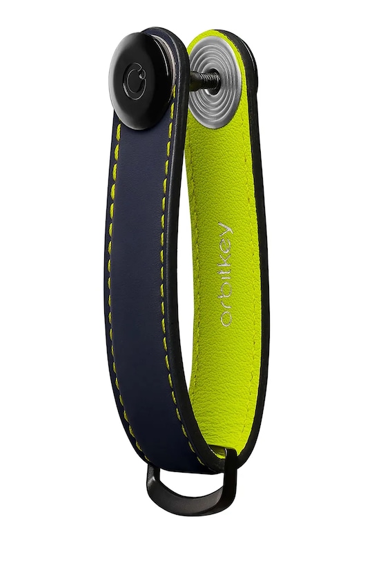 Lifestyle Orbitkey etui na klucze skórzane Matte Leather 8,6 x 2,2 cm KML2.CYB.101 niebieski