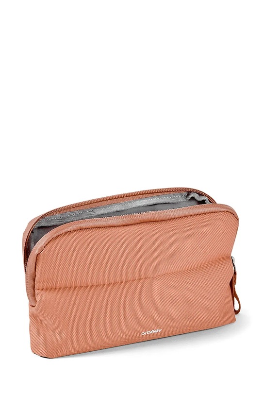 Orbitkey organizer biurowy podróżny z materiału tekstylnego pomarańczowy WDP1.RSE.109