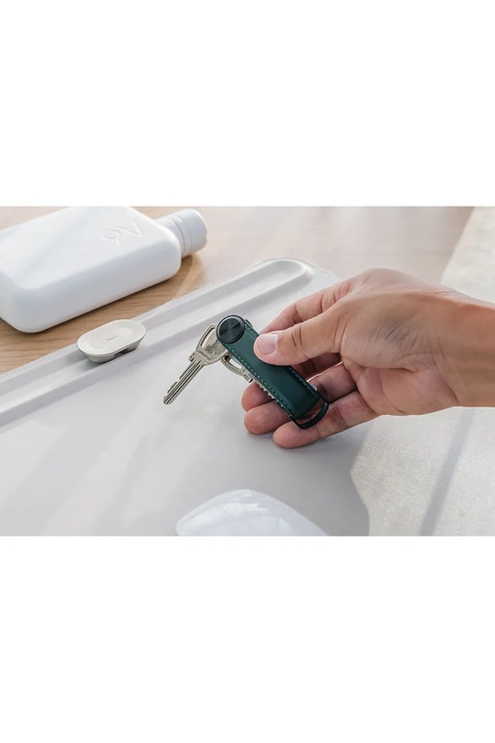 Orbitkey organizer na klucze ze skóry naturalnej KPR1.EGN.101