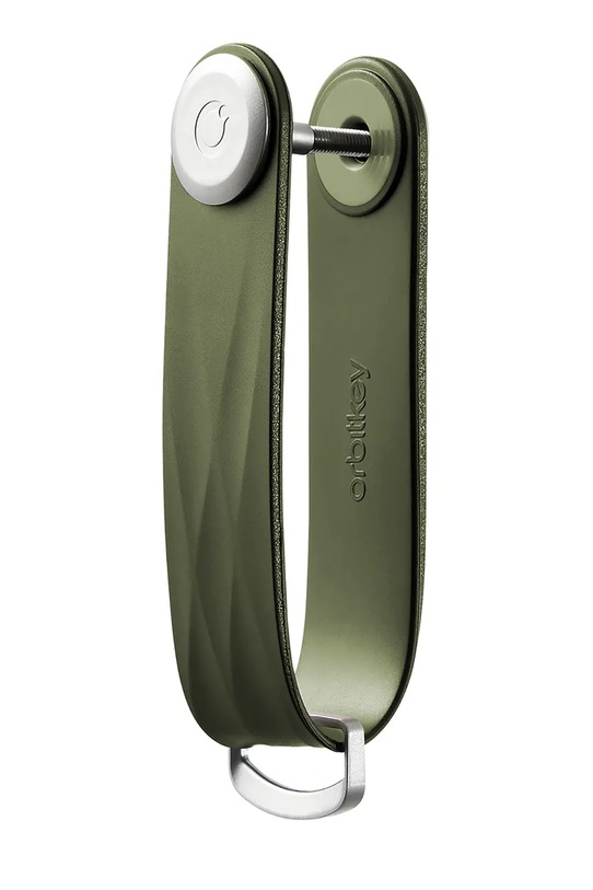 Lifestyle Orbitkey organizer na klucze z tworzywa sztucznego KAT3.HGR.103 zielony