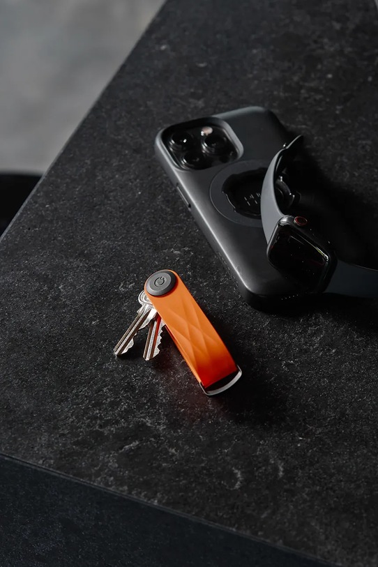 Orbitkey organizer na klucze z tworzywa sztucznego KAT3.TNG.103 pomarańczowy