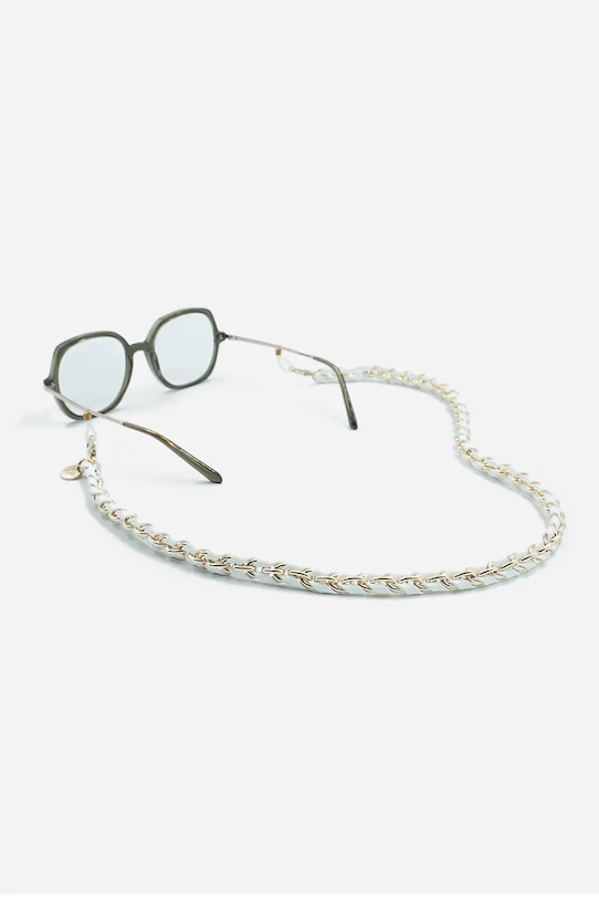 LaCoqueFrançaise lanț de ochelari din metal 72 cm alb LE316720