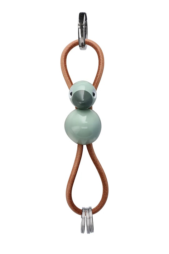 Kähler brelok drewniany 39831 turkusowy AA00