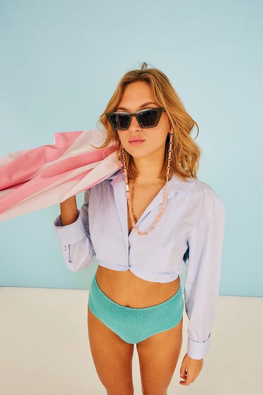 Lifestyle LaCoqueFrançaise lanț de ochelari 72 cm LE324714 roz