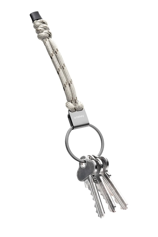 Orbitkey brelok z tworzywa sztucznego 13,5 x 3,2 x 1,1 cm szary PUL1.STO.111