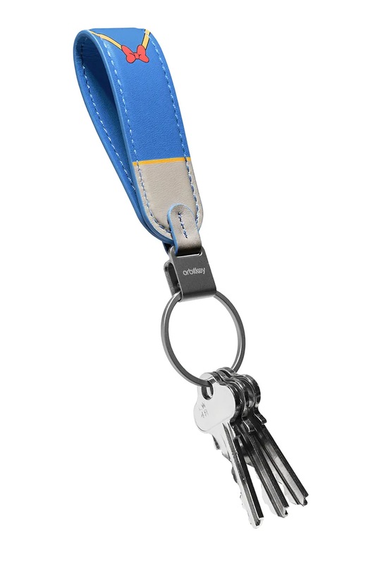 Orbitkey brelok ze skóry naturalnej 3,5 x 1,6 x 11,8 cm multicolor ELK1.DDK.509