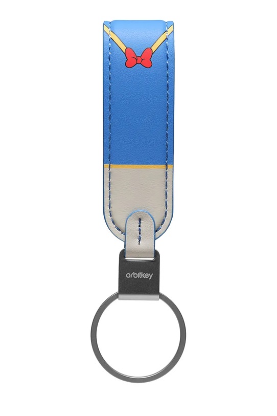 Orbitkey brelok ze skóry naturalnej 3,5 x 1,6 x 11,8 cm ELK1.DDK.509 multicolor AA00