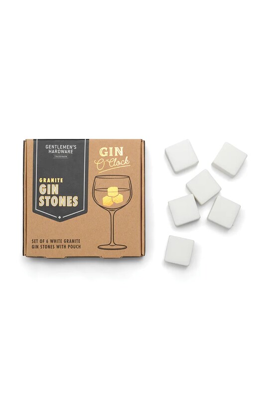 Πέτρινα παγάκια για τζιν Gentlemen's Hardware Gin Stones 6-pack πολύχρωμο GEN751UK